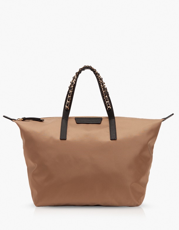 MIO(미오)chain tote bag large beige